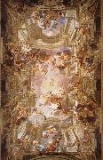 Andrea Pozzo The apotheosis of St. lgnatius USA oil painting artist